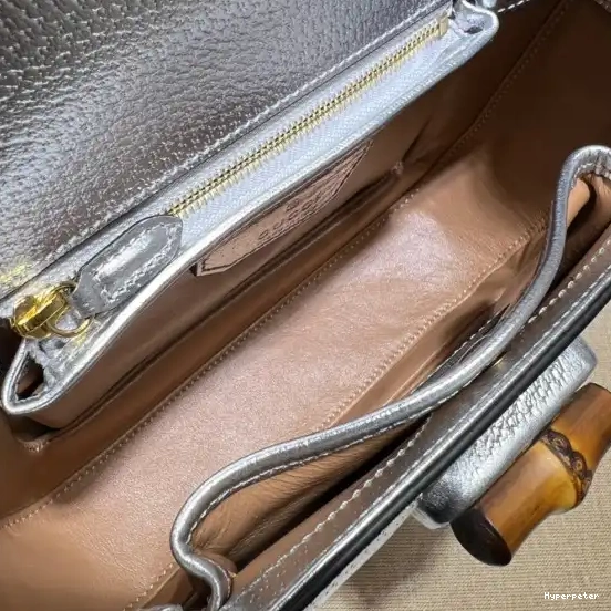 Hyper Peter Small Bamboo bag Gucci top with handle 0515